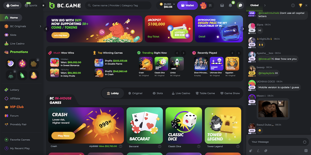 No Deposit Bonus BC.Game Unlock Your Gaming Potential